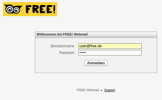 FREE! Webmail Login